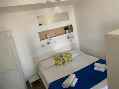 Letto o letti in una camera di Casa Nicaredda, Ortigia, Syracuse