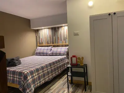Letto o letti in una camera di Casa Litrico