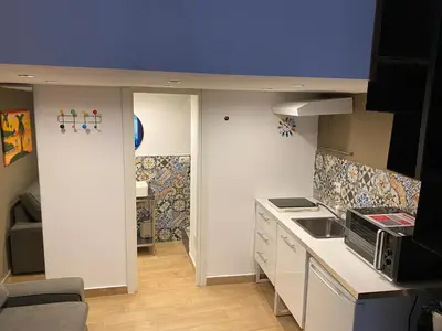 Cucina o angolo cottura di Casa Litrico
