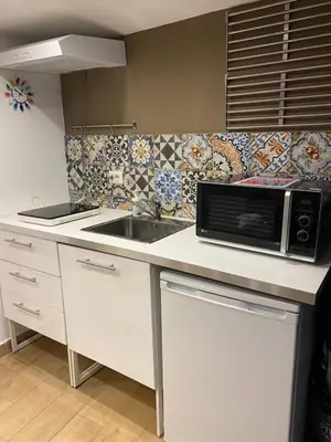 Cucina o angolo cottura di Casa Litrico