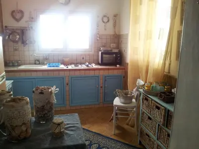 Cucina o angolo cottura di La casa sul mediterraneo