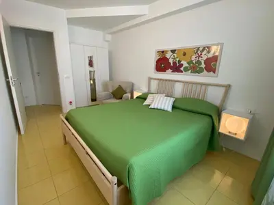 Letto o letti in una camera di Mediterranee Apartment