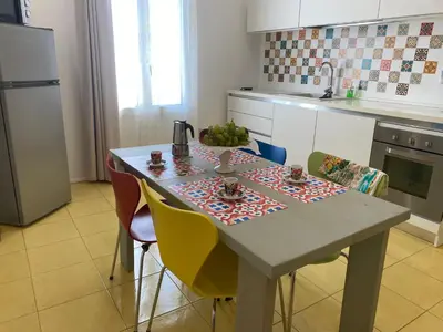 Cucina o angolo cottura di Mediterranee Apartment