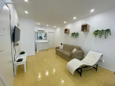 TV o dispositivi per l'intrattenimento presso Mediterranee Apartment
