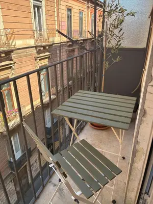 Balcone o terrazza di Maison San Michele - historical features in center