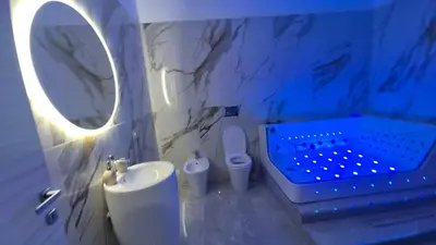 Bagno di DUOMO LUXURY SUITE JACUZZI Catania
