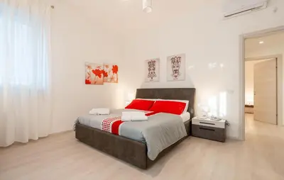 Letto o letti in una camera di Beautiful Home In Santa Maria Del Focall