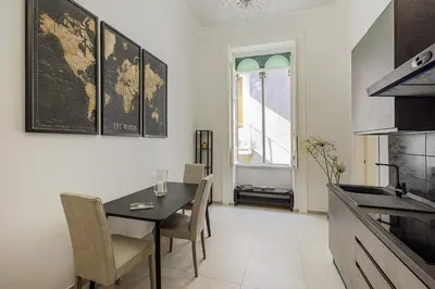 Cucina o angolo cottura di Dione Deluxe Rooms Ortigia