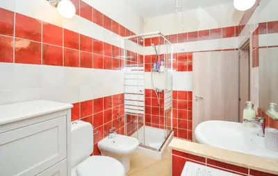 Bagno di Cozy Home In Augusta With Wifi