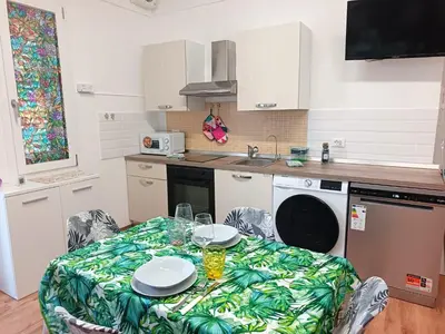 Cucina o angolo cottura di GoGreenModica Casa Vacanze a Modica Sicilia Autentica