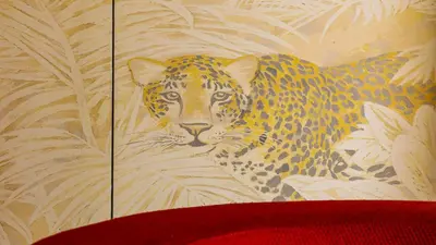 Planimetria di Casa Leopardo con piscina privata