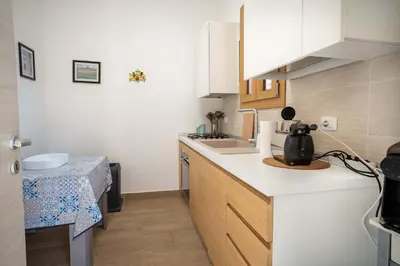 Cucina o angolo cottura di VILLA SEA VIEW IN SICILY, Real Relax