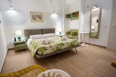 Letto o letti in una camera di VILLA SEA VIEW IN SICILY, Real Relax