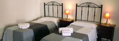 Letto o letti in una camera di L'Antico Trappeto