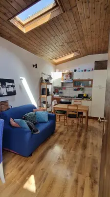 Cucina o angolo cottura di Mansarda Luna