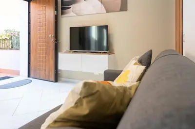 TV o dispositivi per l'intrattenimento presso Terrazza Privata, 2 Camere, Catania Centro Storico