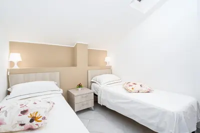 Letto o letti in una camera di Terrazza Privata, 2 Camere, Catania Centro Storico