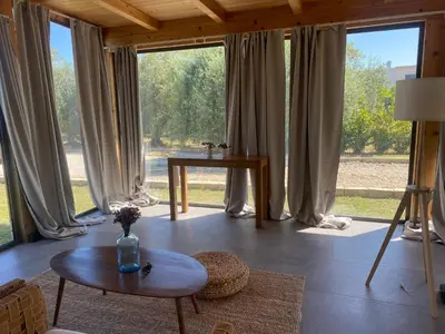 Balcone o terrazza di Glass Lodge Caponegro