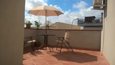 Balcone o terrazza di Le Tre Rose di Maria