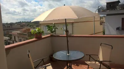 Balcone o terrazza di Le Tre Rose di Maria