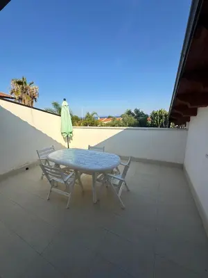 Balcone o terrazza di Casa nel verde a fontane bianche