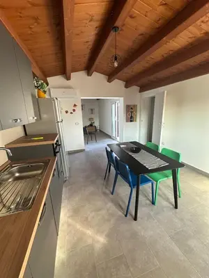 Cucina o angolo cottura di Casa nel verde a fontane bianche