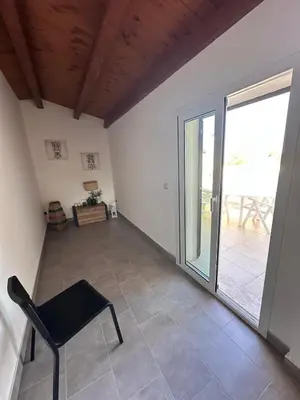 Area soggiorno di Casa nel verde a fontane bianche