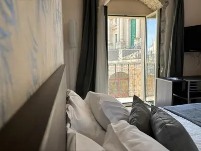 Area soggiorno di bedbreakfast DINASTIA
