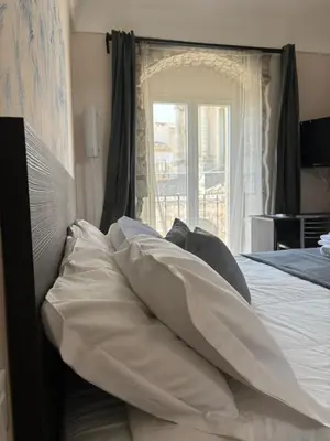 Letto o letti in una camera di bedbreakfast DINASTIA