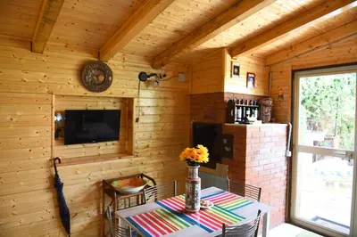Cucina o angolo cottura di Casa Azzurra