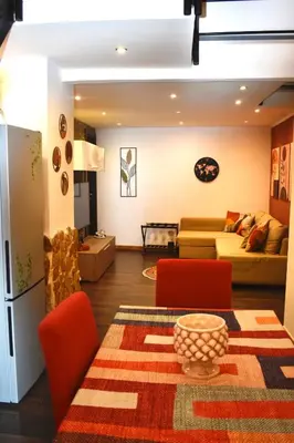 Area soggiorno di Ivy Central Apartment - Casa vacanze Catania centro