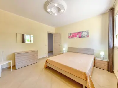 Letto o letti in una camera di Holiday Home in Floridia with private pool
