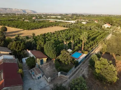 Paesaggio naturale nelle vicinanze della casa vacanze