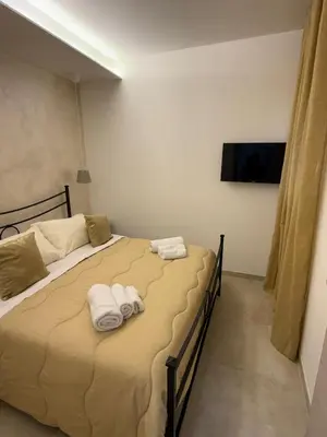 Letto o letti in una camera di Vale house