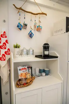 Cucina o angolo cottura di Nassa D'Ortigia