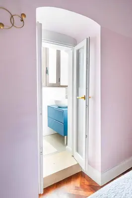 Letto o letti in una camera di Palazzino San Francesco