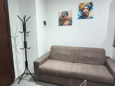 Area soggiorno di Garibaldi guest house