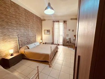 Letto o letti in una camera di Ortilì