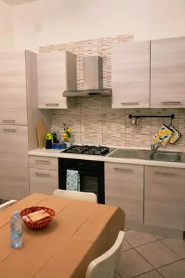 Cucina o angolo cottura di La piccola dimora di Bacchilide