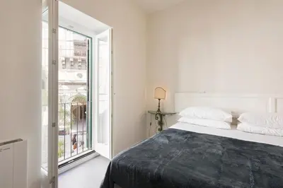 Letto o letti in una camera di La Casa di Tita