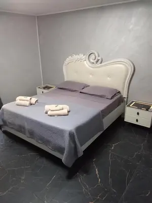 Letto o letti in una camera di Mr Peppe house