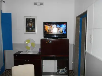 TV o dispositivi per l'intrattenimento presso Holiday Home Haus der Schmetterlinge in Syrakus by Interhome