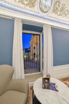 Area soggiorno di Apartment Achille- Wohnung mit Blick auf den Duomo by Interhome