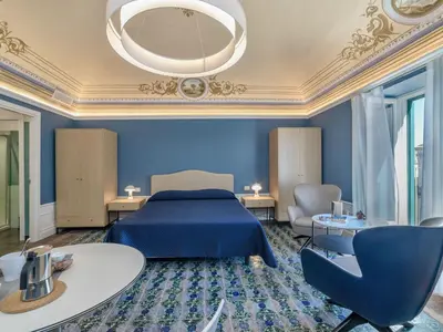Letto o letti in una camera di Apartment Achille- Wohnung mit Blick auf den Duomo by Interhome