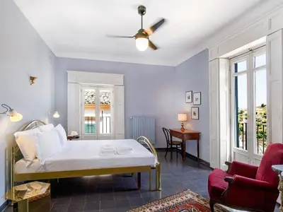 Letto o letti in una camera di Apartment 'Sette Cappelli by Interhome