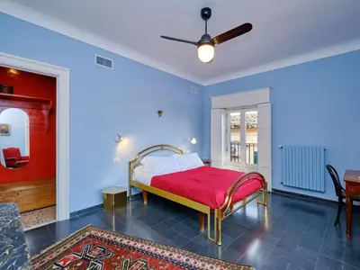 Letto o letti in una camera di Apartment 'Sette Cappelli by Interhome