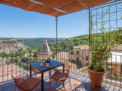 Balcone o terrazza di Apartment 'Sette Cappelli by Interhome