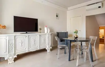TV o dispositivi per l'intrattenimento presso Spàzio apartments Sangiuliano