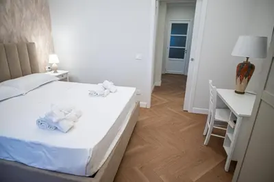 Letto o letti in una camera di Dimora Alcantara a due passi dal castello ursino