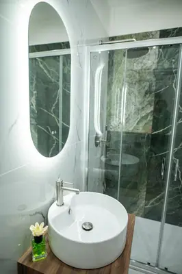 Bagno di Casa Amenano Vista Castello Ursino